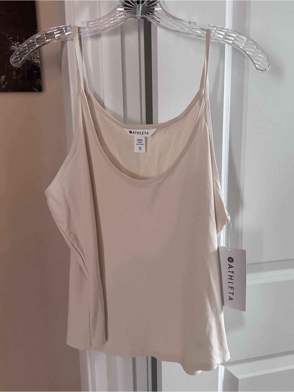 Athleta (ivory) workout set